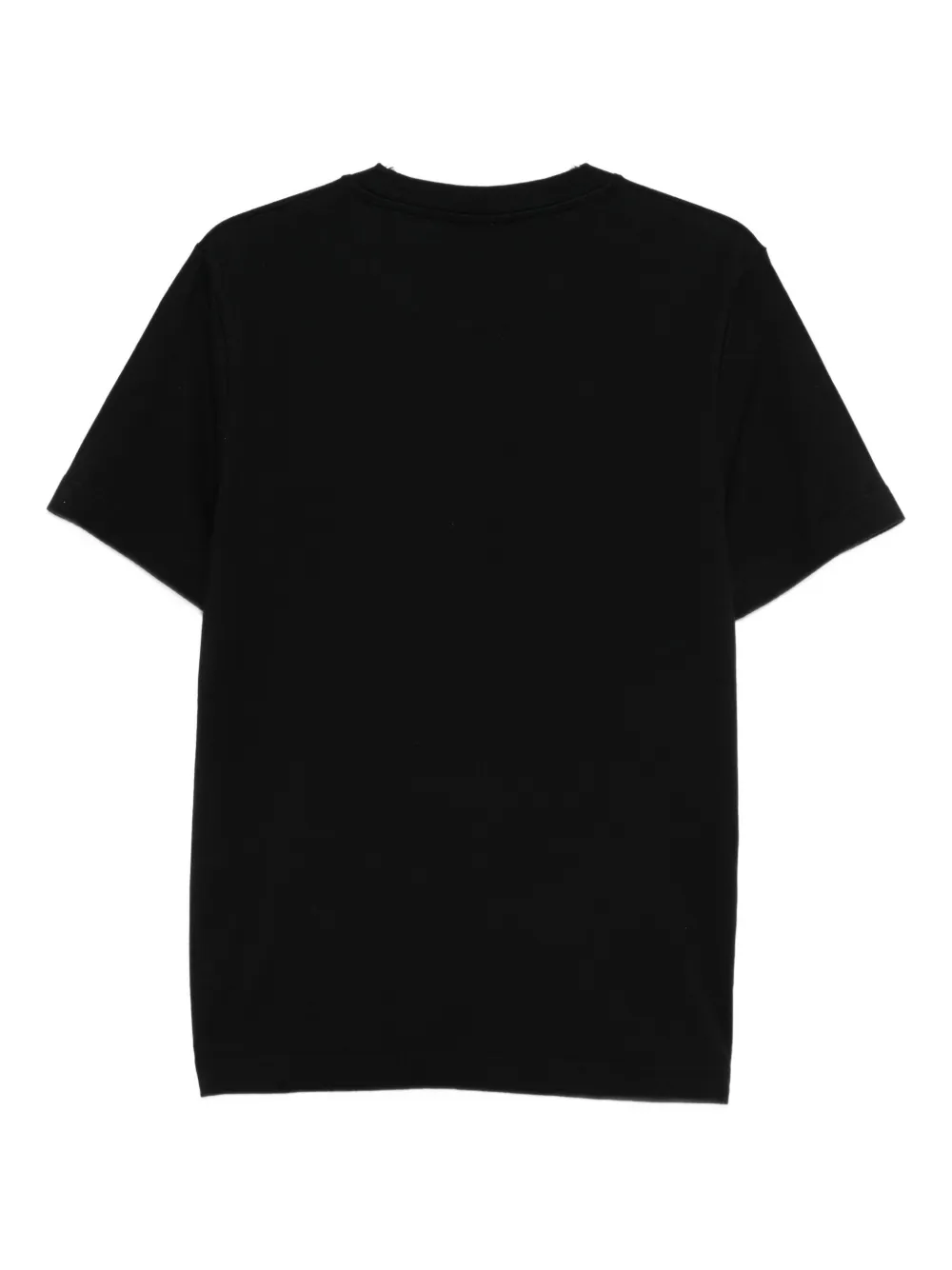 Barbour International T-shirt met motorprint - Zwart