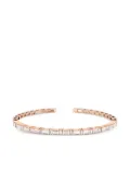 Suzanne Kalan 18K rose gold diamond bangle