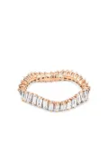 Suzanne Kalan 18K rose gold Wave diamond ring