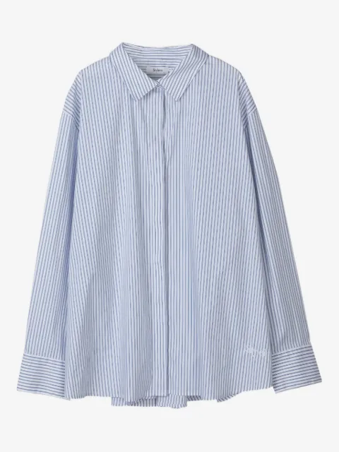 Stylein striped flared shirt