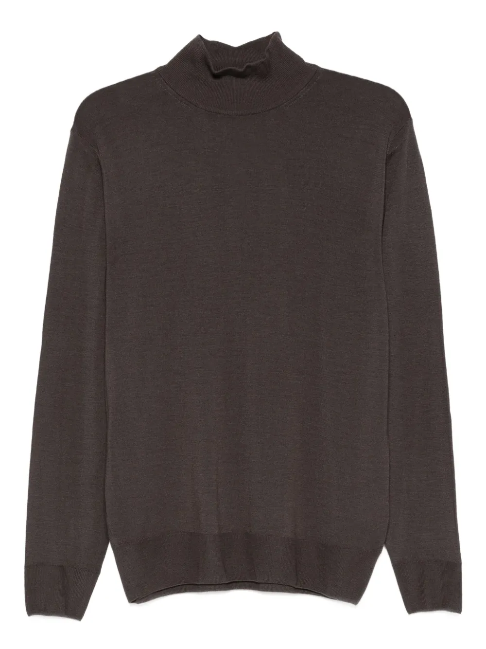 Canali high-neck wool sweater | Grey | Image 1