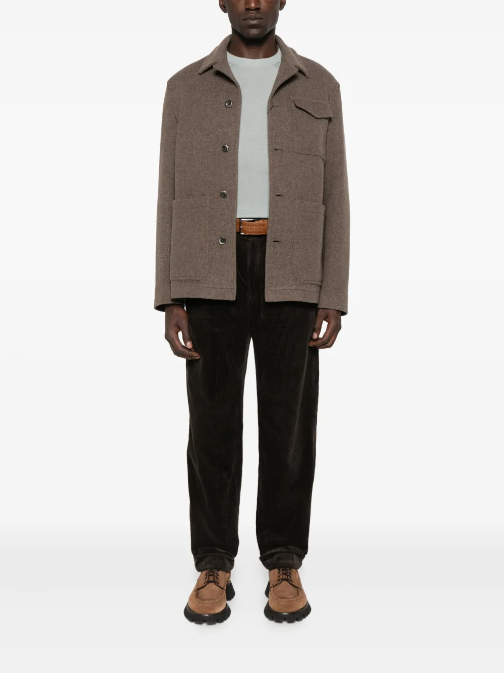 Canali round-neck wool sweater | Knitted Sweaters | Image 2