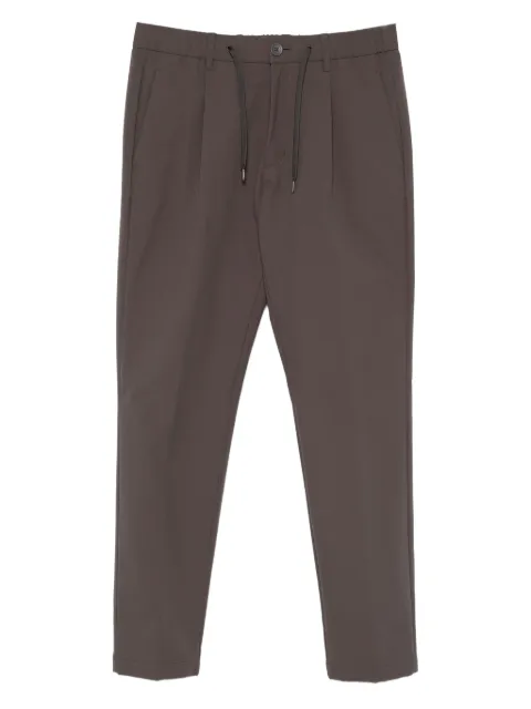 Herno pleated drawstring trousers