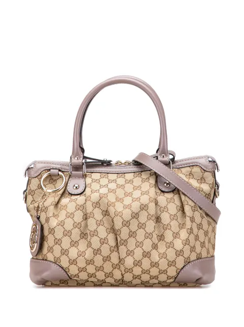 Gucci Pre-Owned 2000-2015 GG Canvas Sukey satchel
