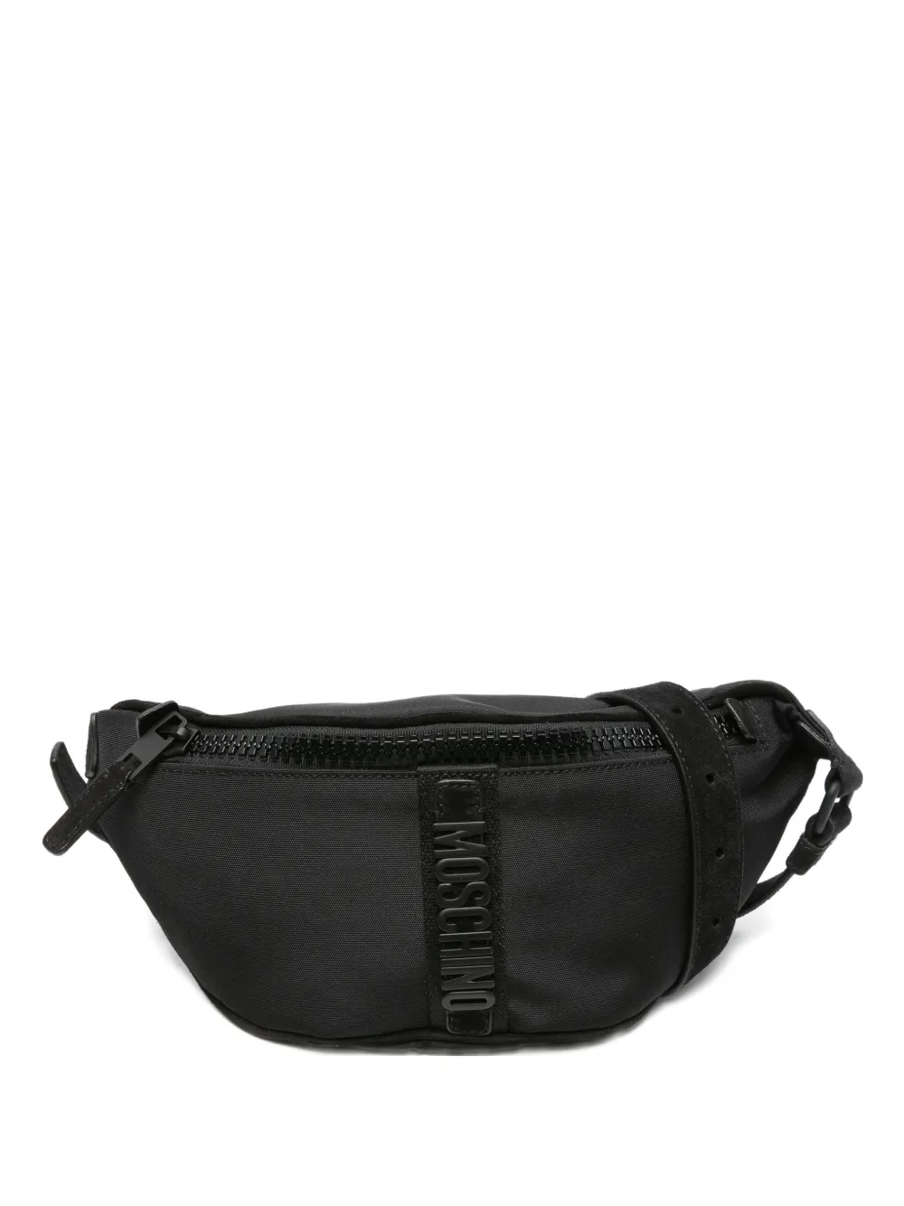 Moschino logo-lettering belt bag | Black | Image 1
