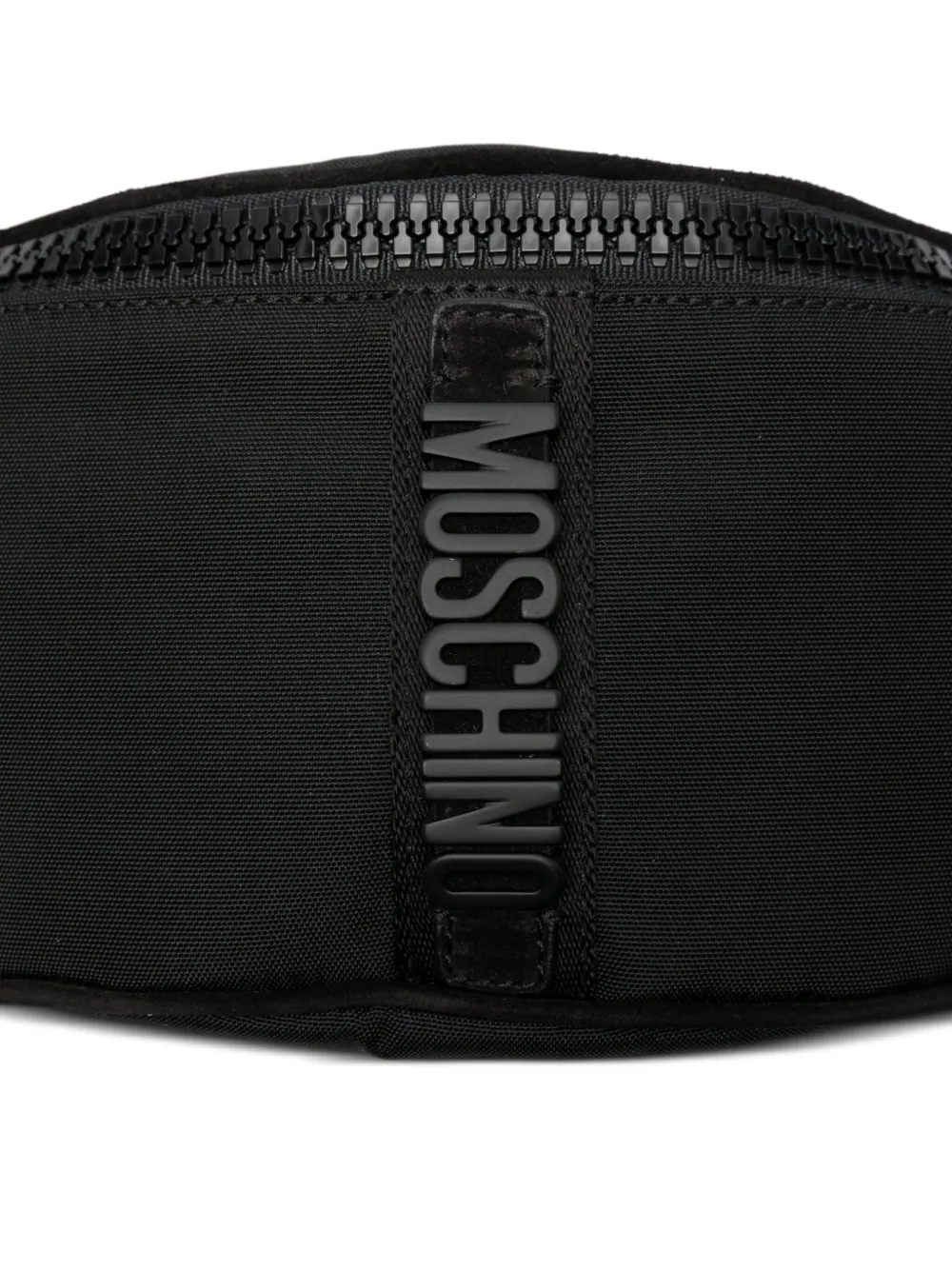 Moschino Heuptas met logo Zwart