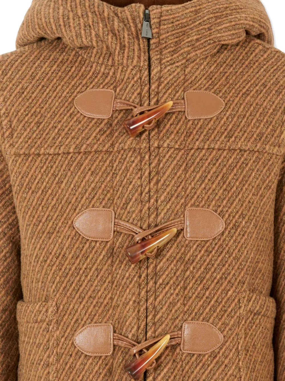 TRUSSARDI JUNIOR Duffeljas met capuchon Bruin