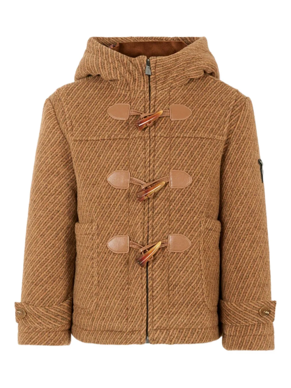 TRUSSARDI JUNIOR Duffeljas met capuchon Bruin