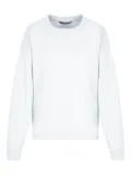 Armani Exchange embroidered crew-neck sweatshirt - Blue