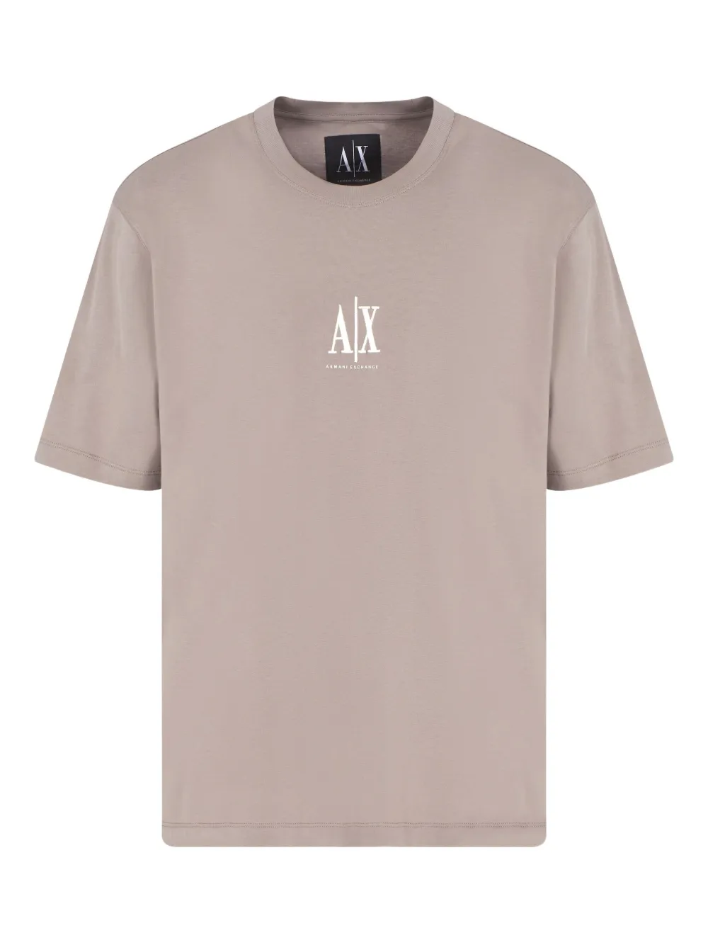 Armani Exchange logo-print T-shirt | Brown | Image 1