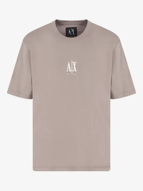 Armani Exchange playera con logo estampado