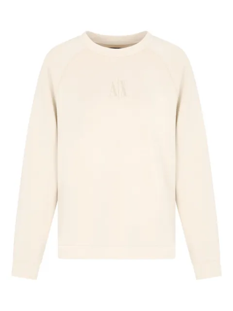 Armani Exchange sudadera con logo estampado