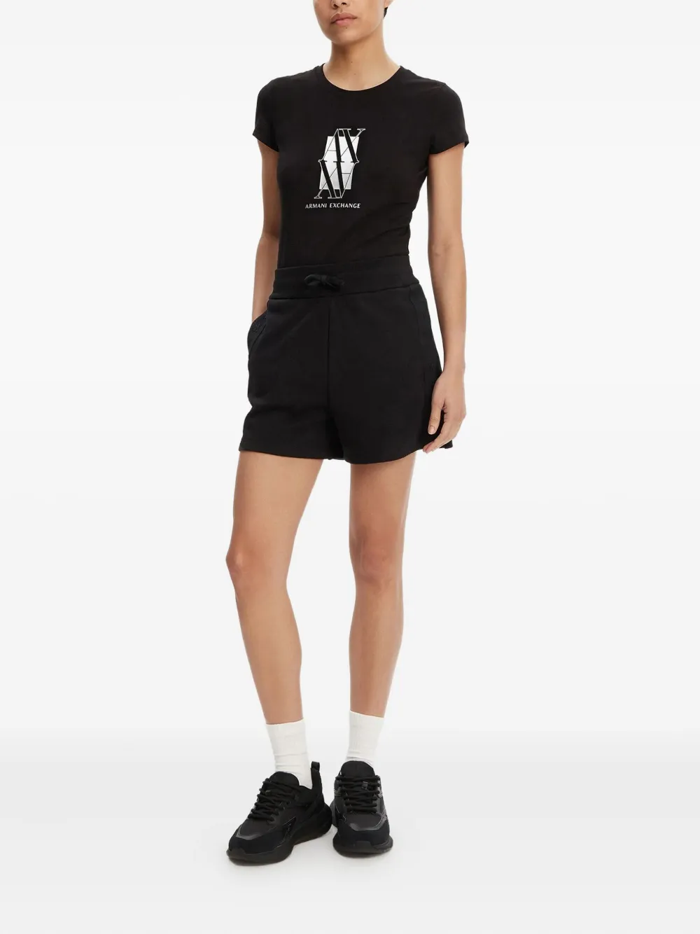 Armani Exchange drawstring shorts | Short Shorts | Image 2