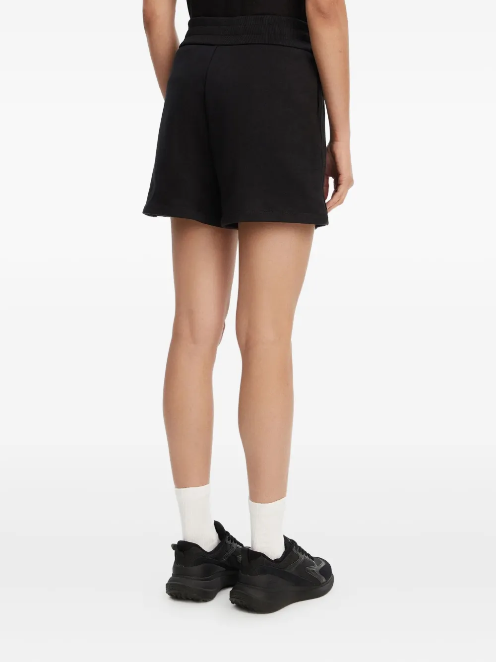 Armani Exchange Drawstring Shorts In Black