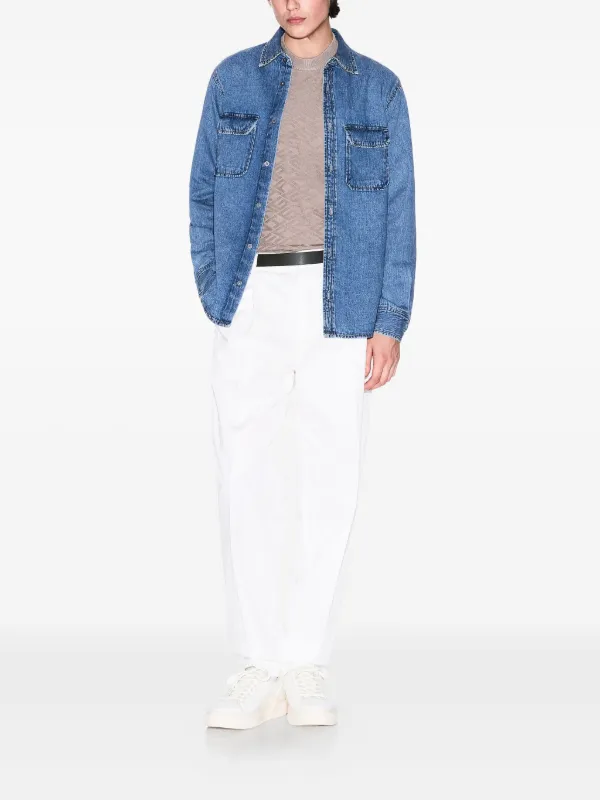 Armani Exchange ジオメトリックパターン セーター | ニュートラル 