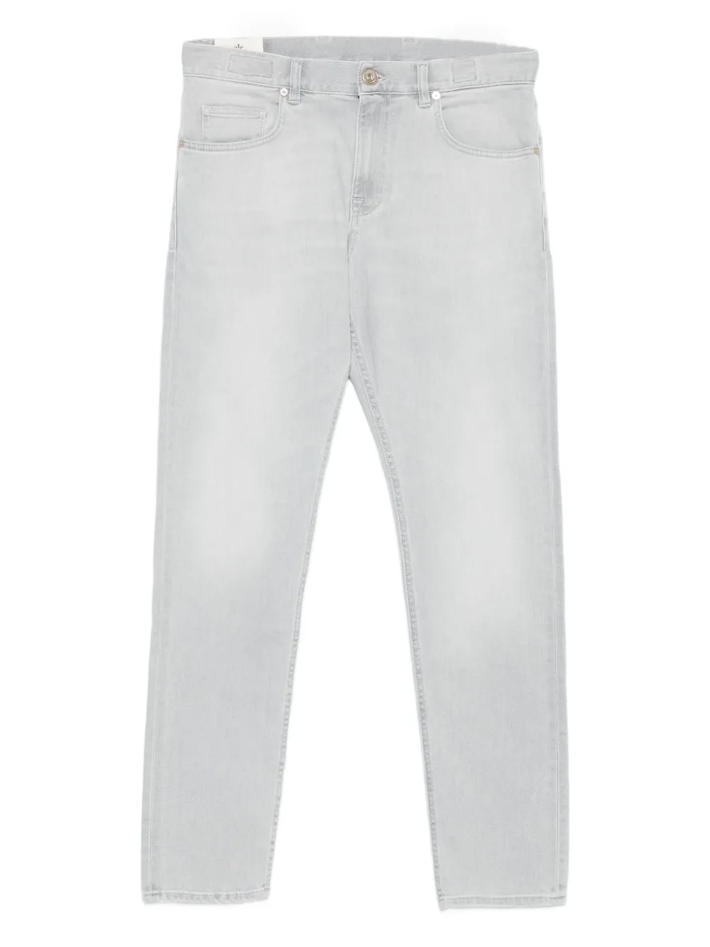 Eleventy Whiskering-effect Jeans In White