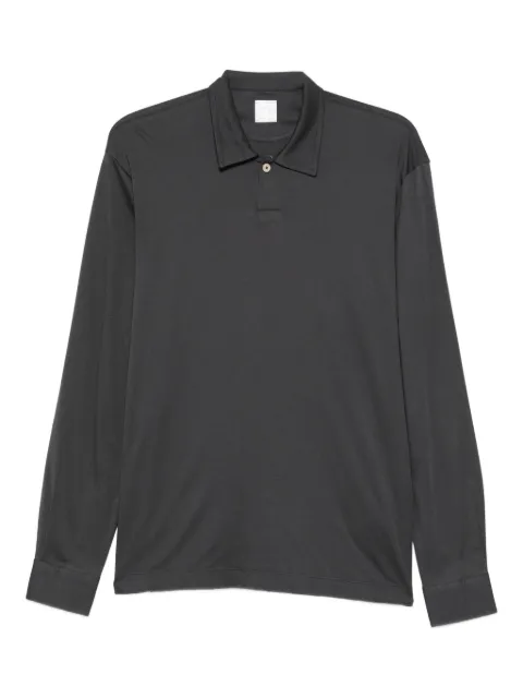 Eleventy long-sleeve polo shirt