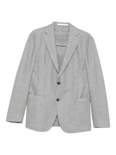 Eleventy pleated-pocket suit 