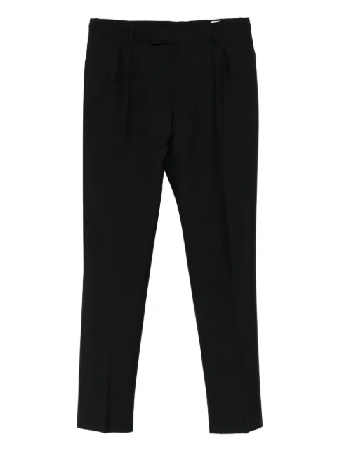 Alexander McQueen pleated-front wool trousers