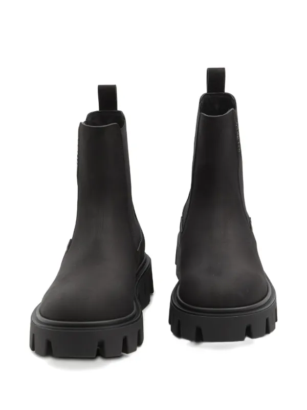 Moncler Chelsea Peak City elastic-insert Boots | Black | FARFETCH