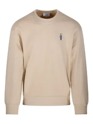 【関税&送料込】Maison Kitsune Sweatshirt With Logo Print FOX HEAD PATCH REGULAR SWEATSHIRT | Maison Kitsuné