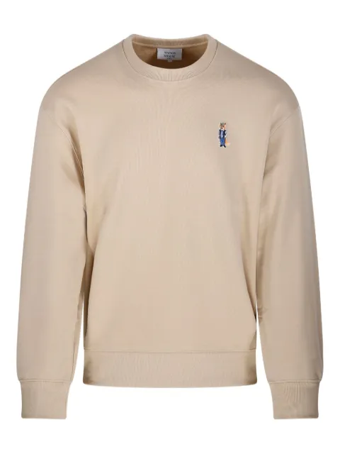 Maison Kitsuné fox-embroidered sweatshirt