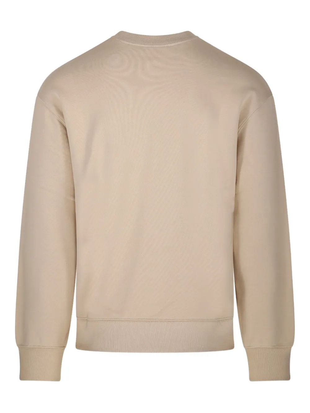 Maison Kitsuné fox-embroidered sweatshirt - Beige