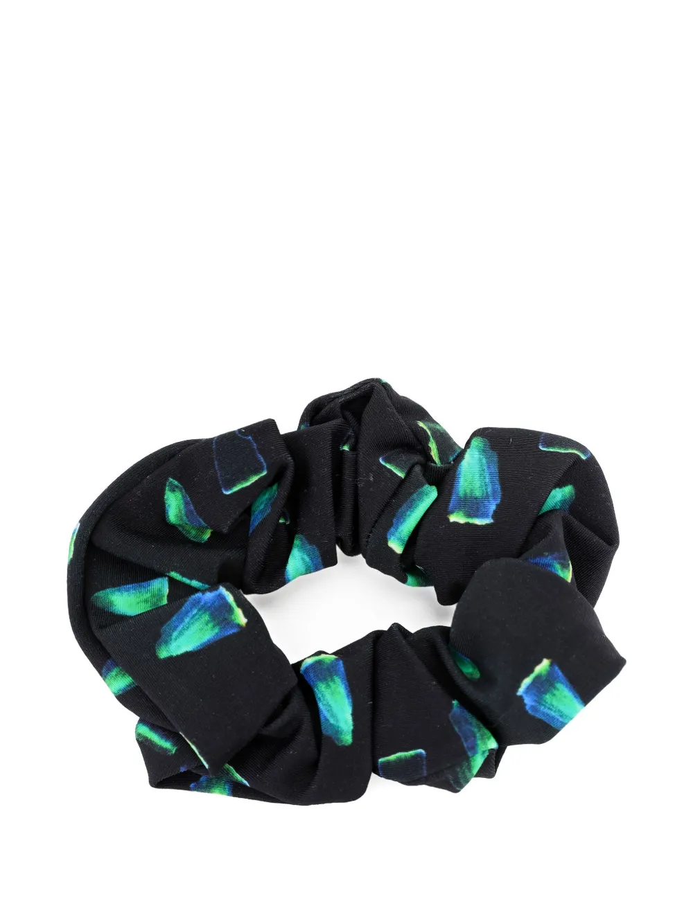 Lygia & Nanny Printed Scrunchie In Black