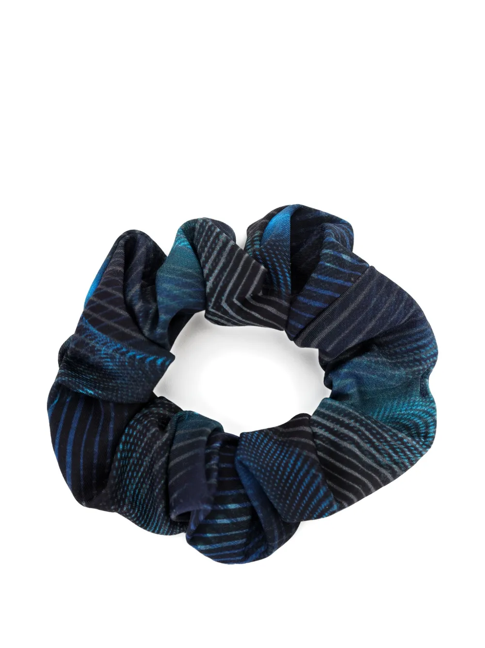 Lygia & Nanny Lola Patterned Scrunchie In Blue