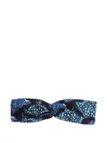 Lygia & Nanny knotted headband - Blue