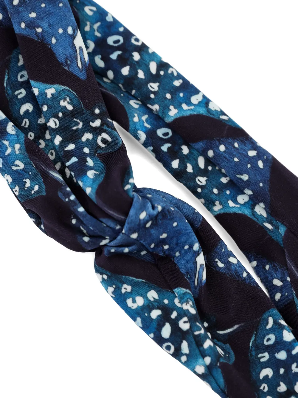 Lygia & Nanny Geknoopte haarband Blauw