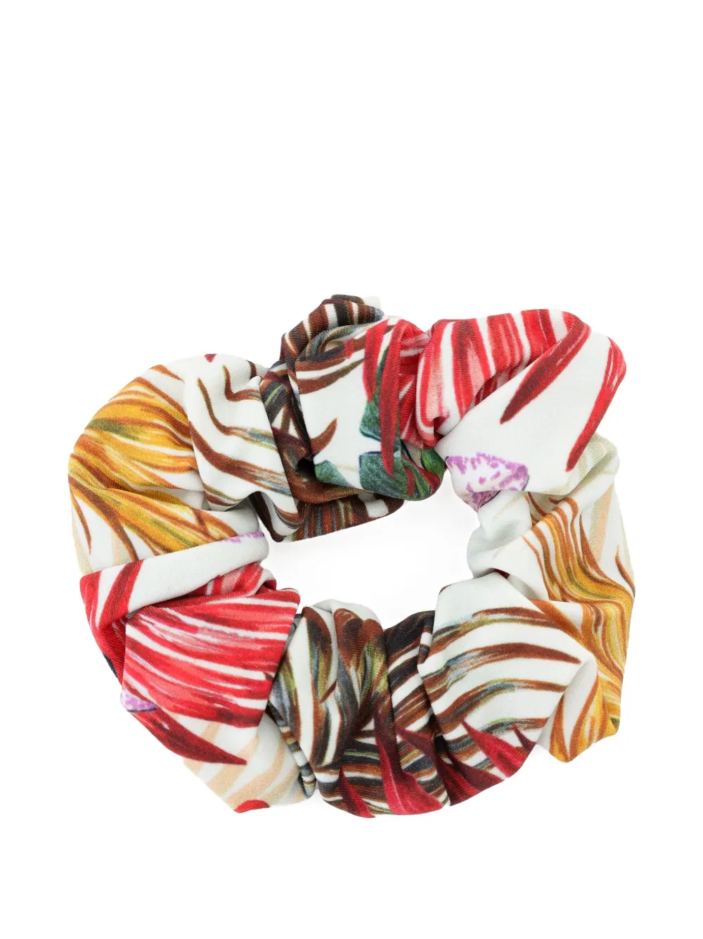 Lygia & Nanny Lola haarelastiek met bloemenprint Wit