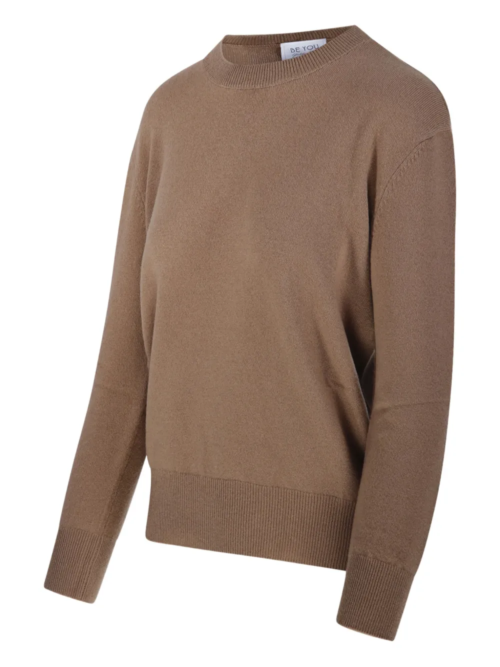 Beyou Round-neck Long-sleeves Jumper In Multi