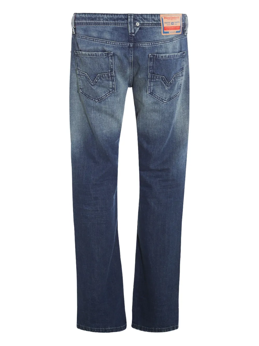Diesel Jeans met logopatch - Blauw