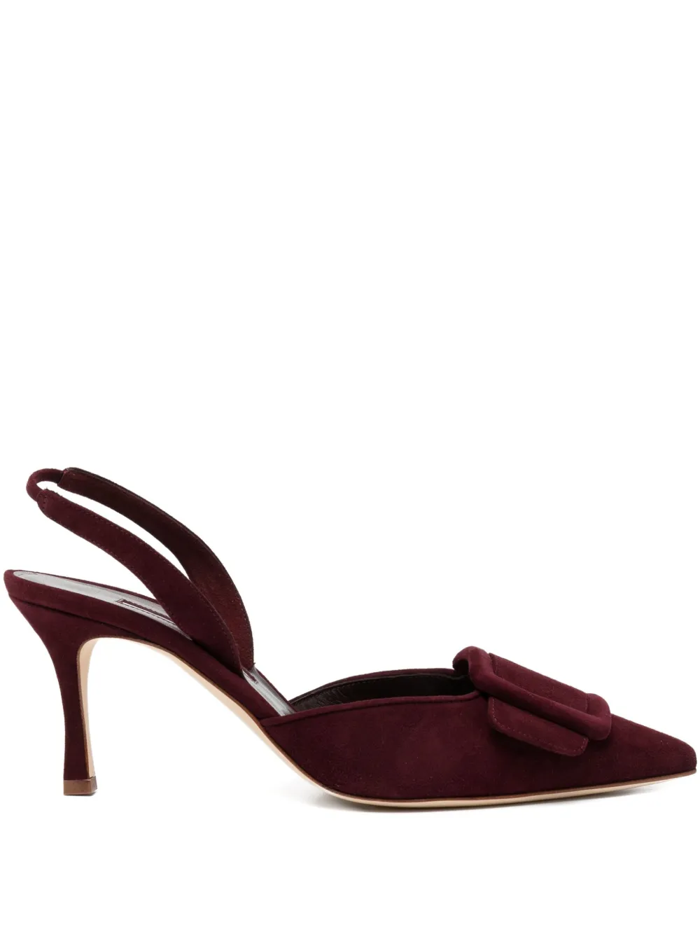 Manolo Blahnik 70mm Maysli pumps Purple