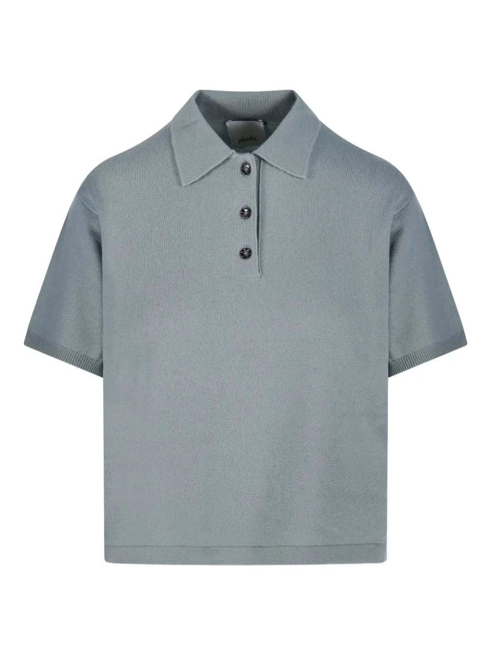 Allude short-sleeve polo top Groen