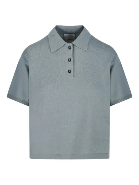 Allude playera tipo polo manga corta