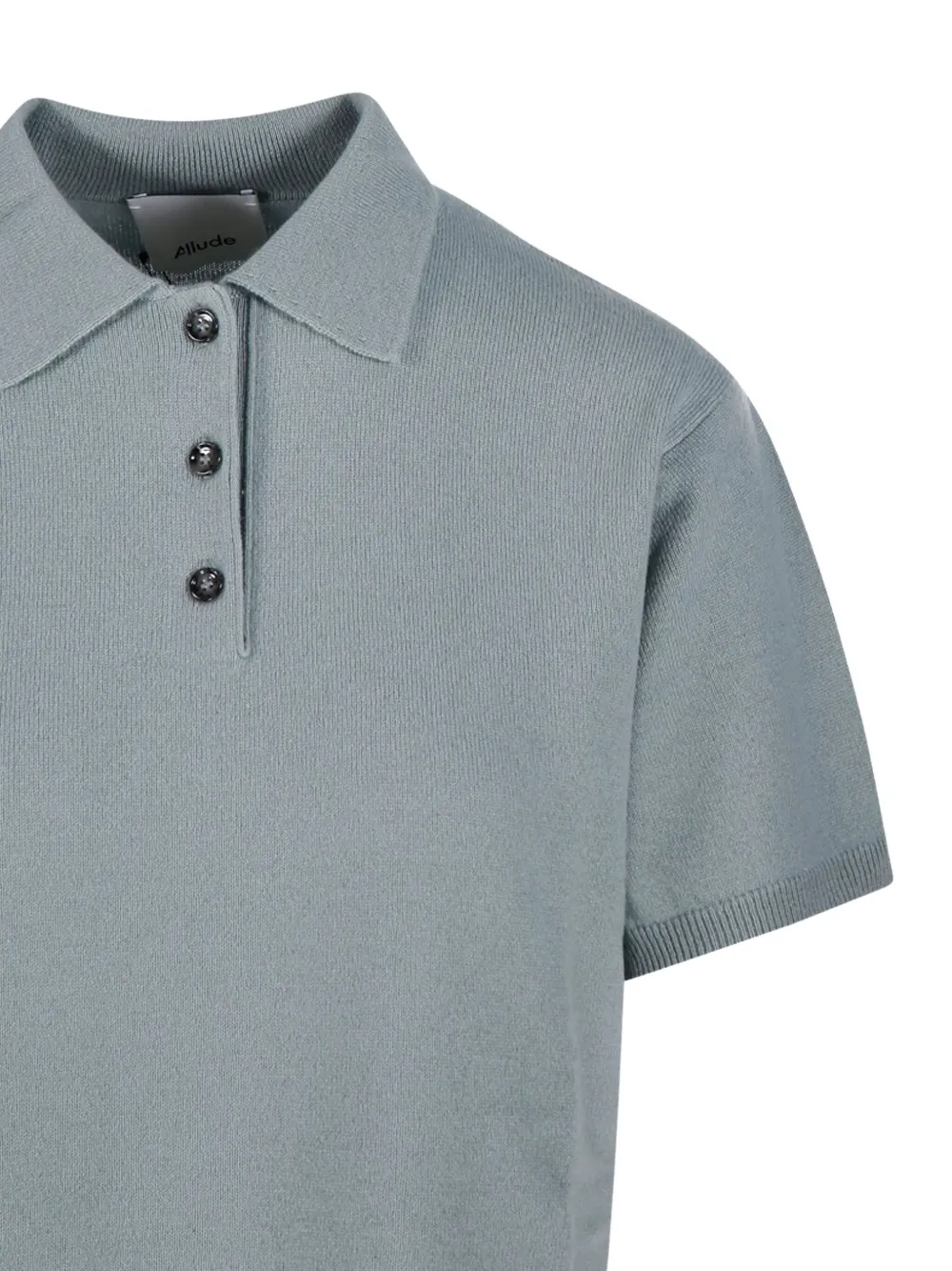 Allude short-sleeve polo top Groen