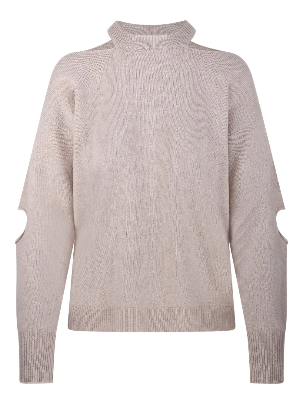 Federica Tosi Trui met uitgesneden details Beige