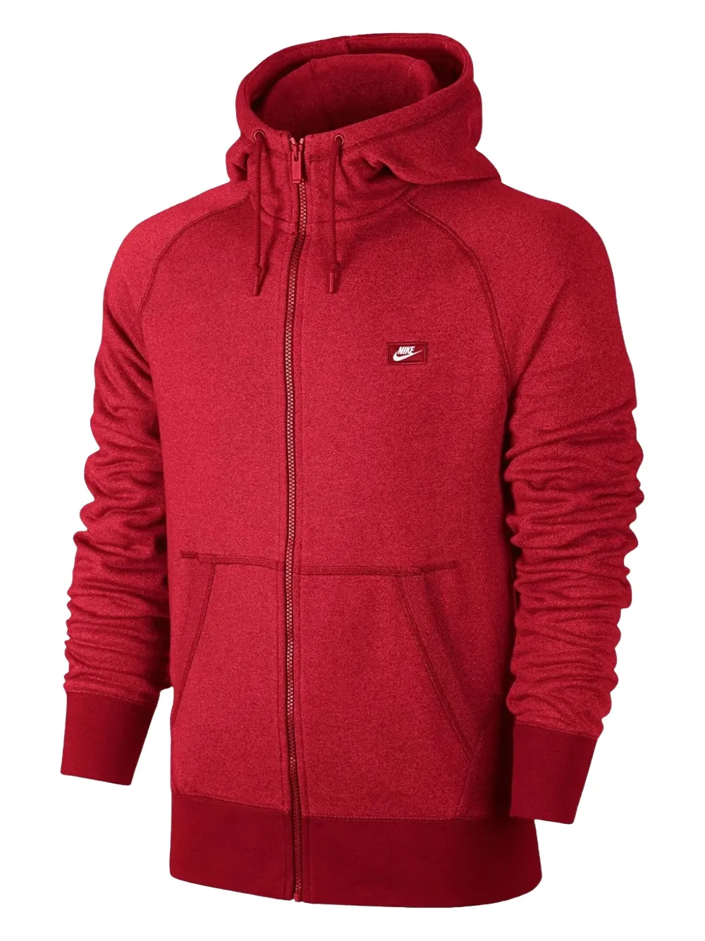Nike Shoebox full-zip hoodie Rood