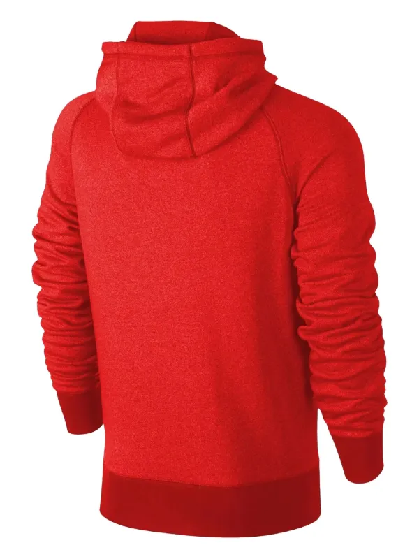 red zip up hoodie nike