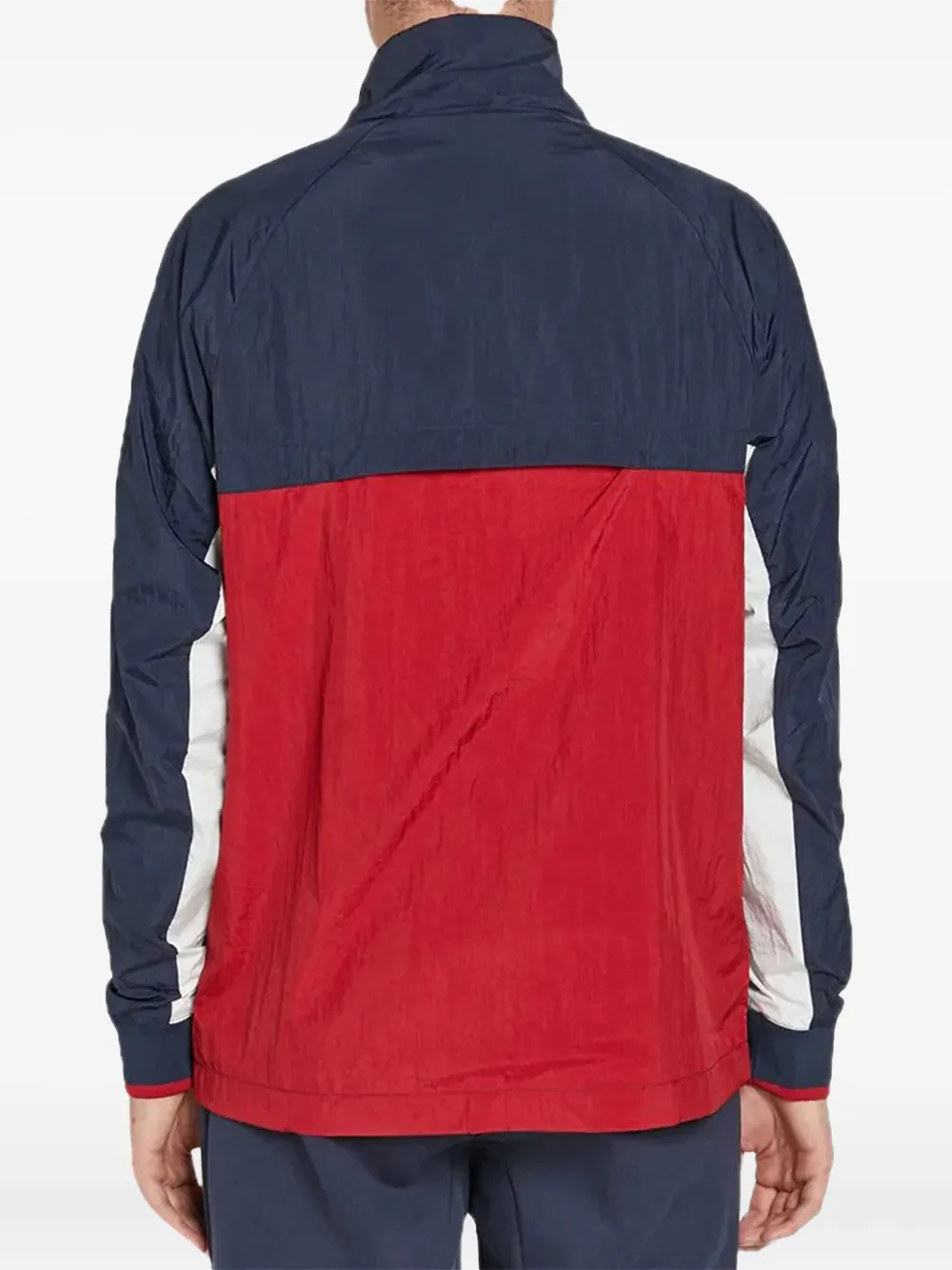 Nike half-zip colour-block jacket Zwart