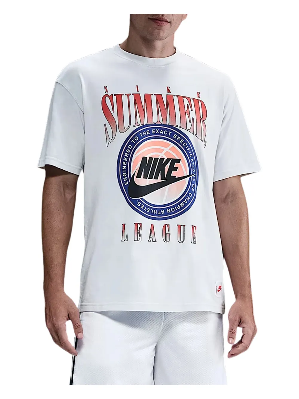 Nike Max90 graphic-print T-shirt Wit