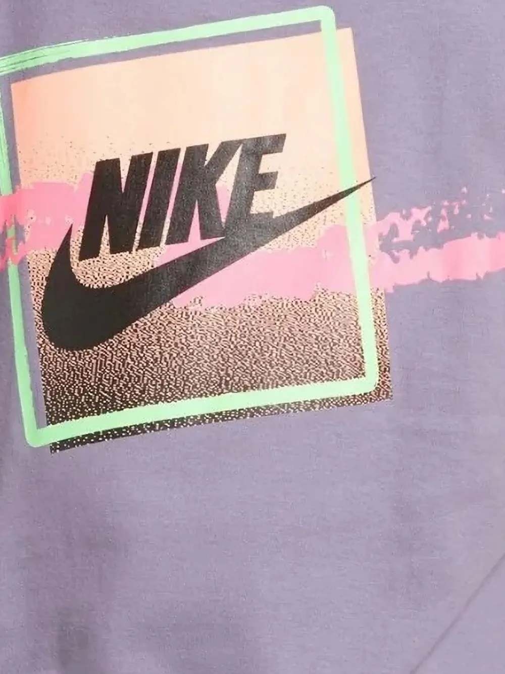 Nike logo-print tank top - Paars