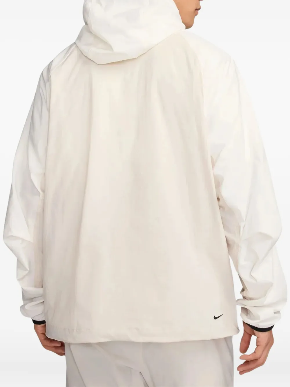 Nike Tech zip-up hooded jacket Wit
