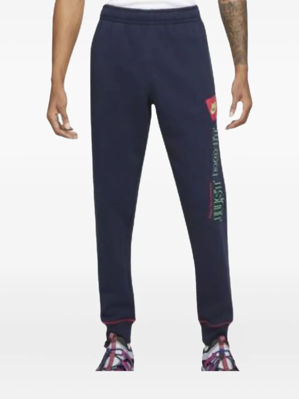 Nike Just Do It Track Pants In Blue