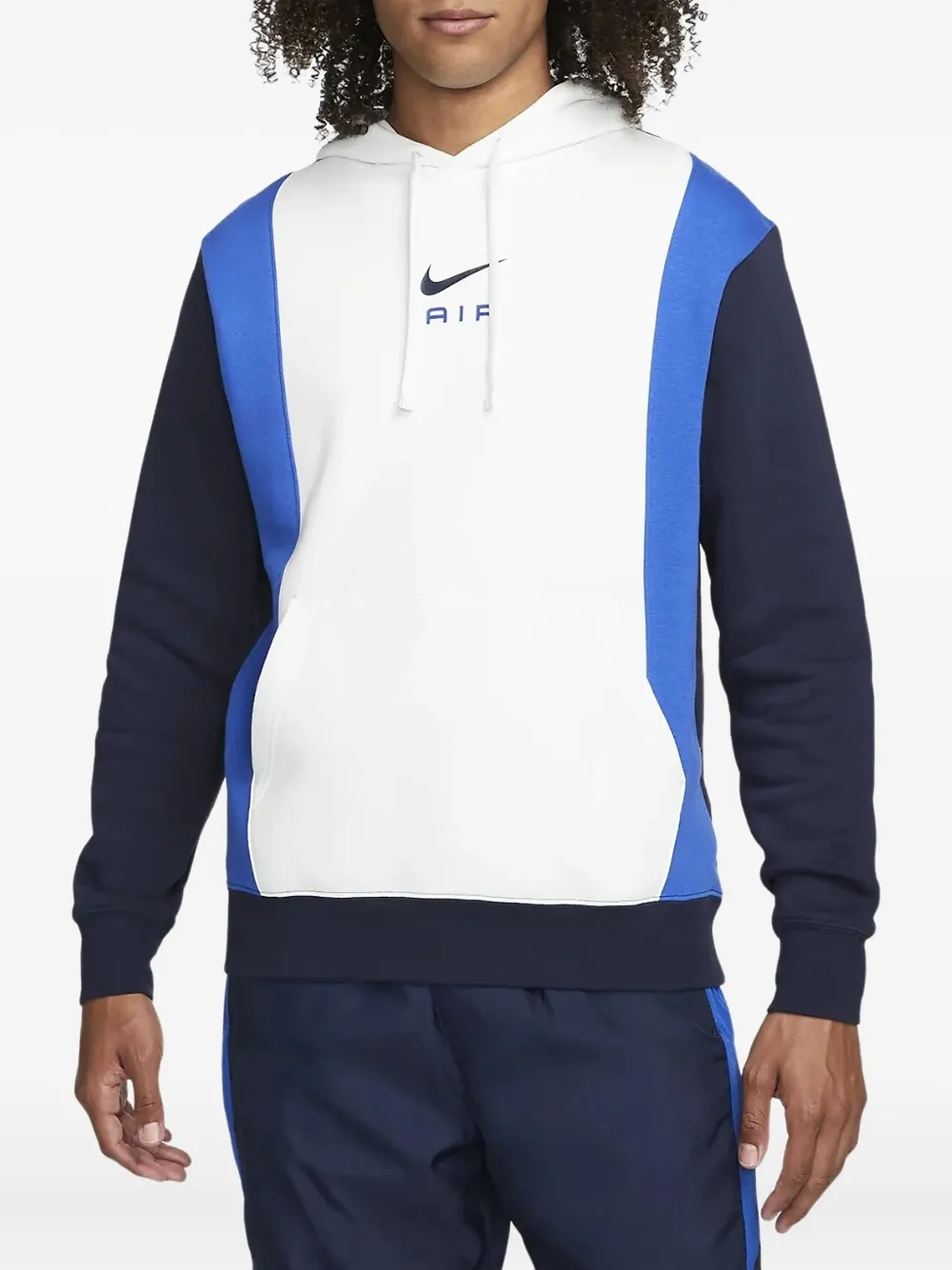 Nike Air Fleece hoodie Blauw