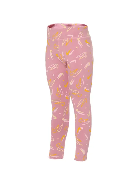 Nike Kids Swoosh-print leggings