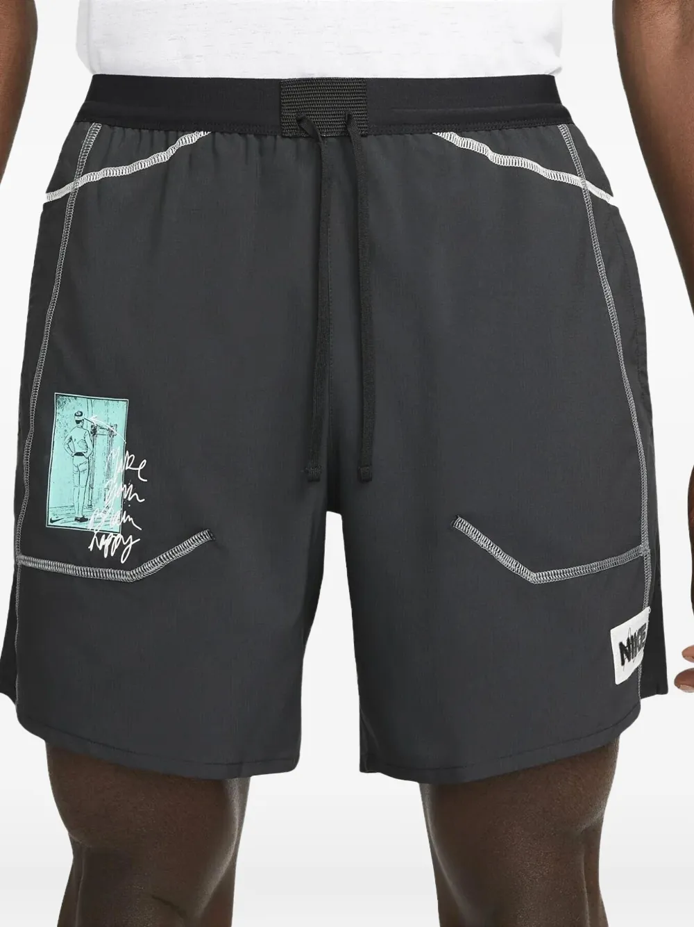 Nike Dri-Fit Stride 7 Inch shorts Zwart