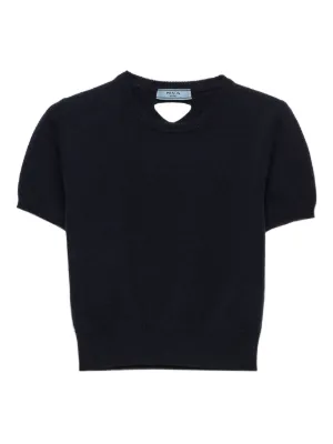 ❤️PRADA プラダ❤️ リボンＴシャツ　ブラック 楽天市場】PRADA プラダ（カラーブルー）（Tシャツ・カットソー